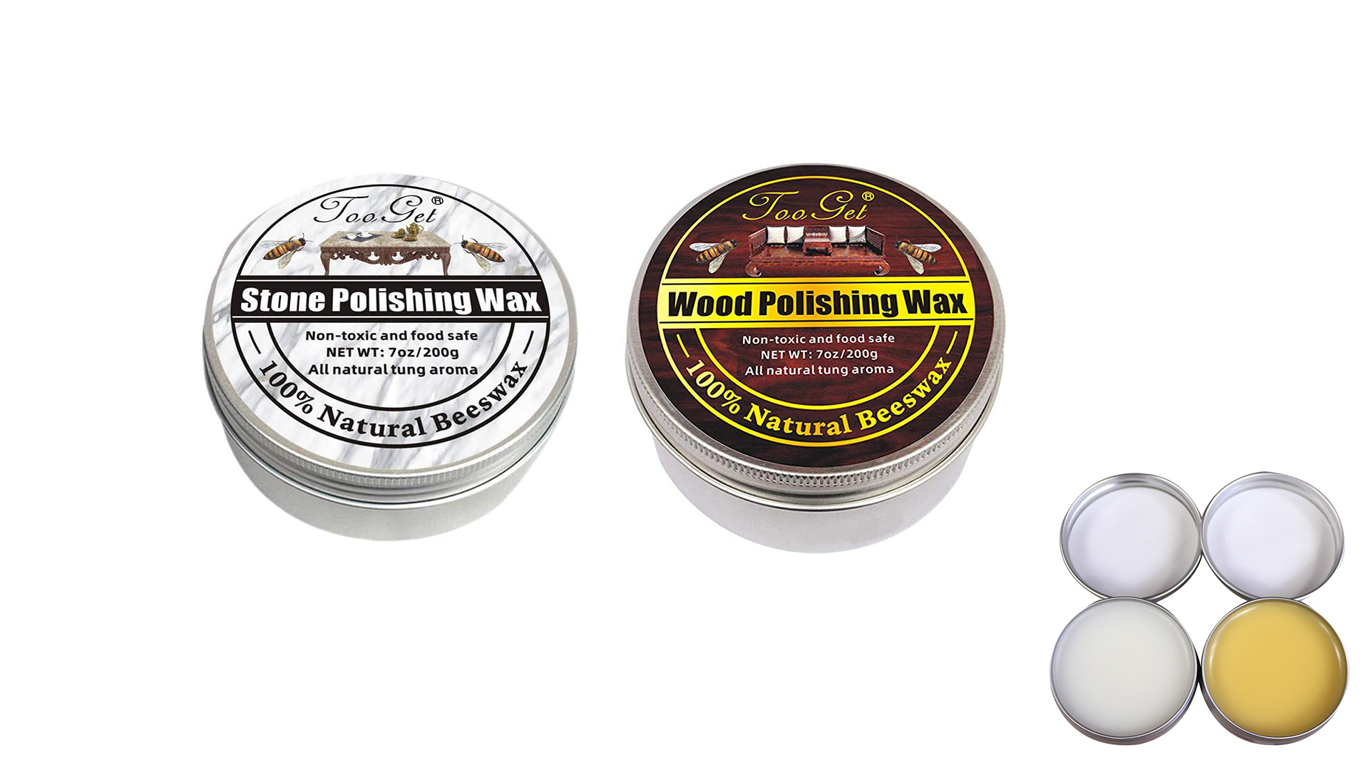 Amazon.com: TooGet Wood Seasoning Beeswax Furniture Polish